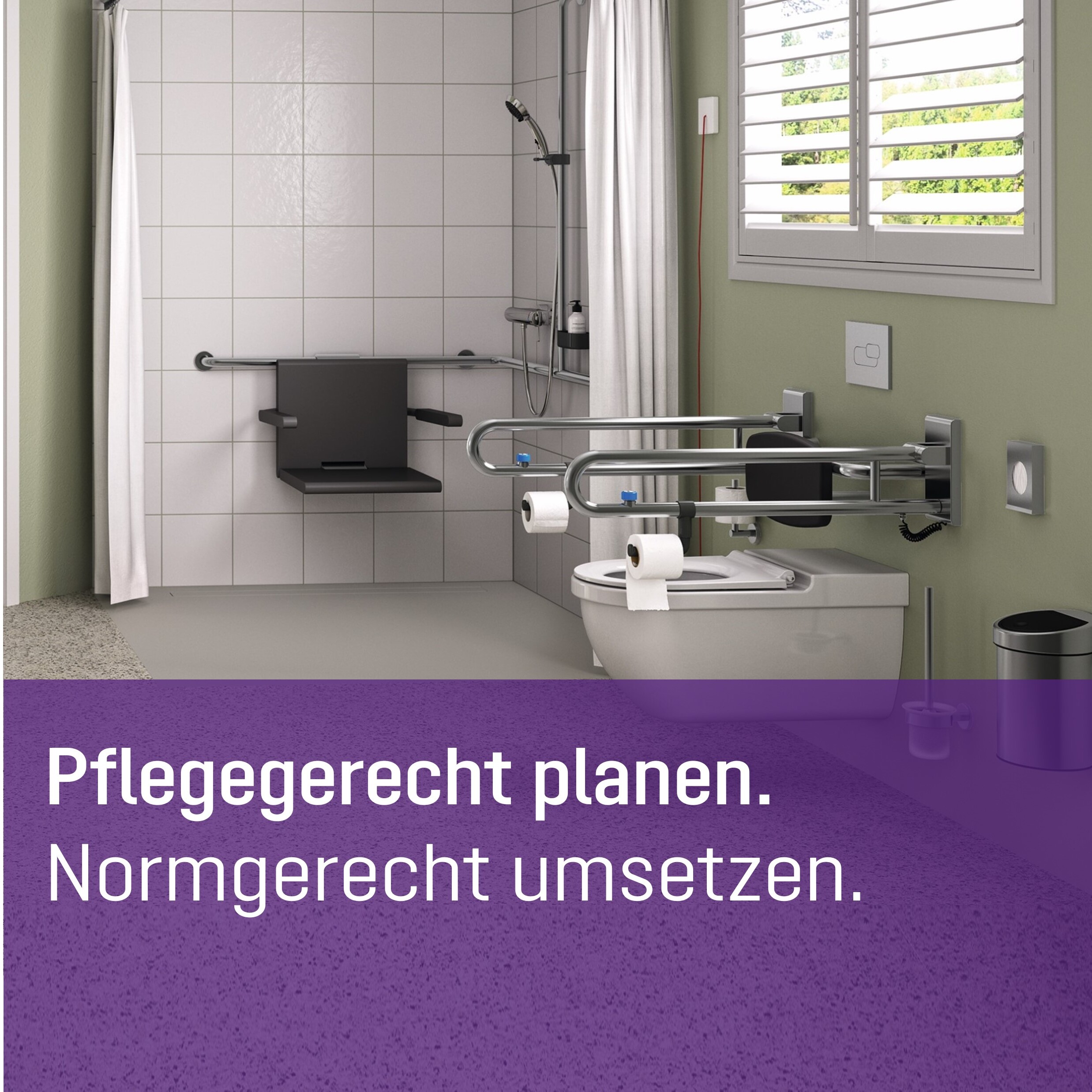 Öffnen Plegegerecht planen. Normgerecht umsetzen.